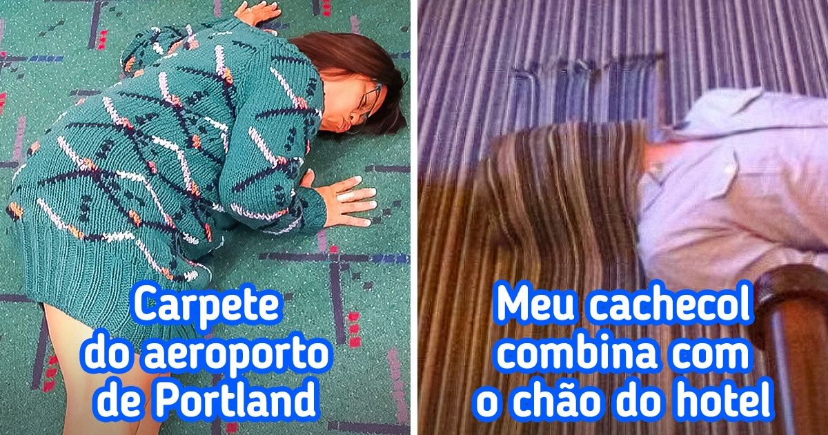 19 Pessoas que se camuflaram no ambiente mesmo sem querer