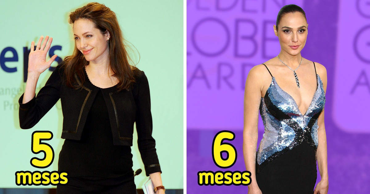 17 Celebridades grávidas que apareceram sob os holofotes com a barriga quase imperceptível 17 Celebridades grávidas que apareceram sob os holofotes com a barriga quase imperceptível