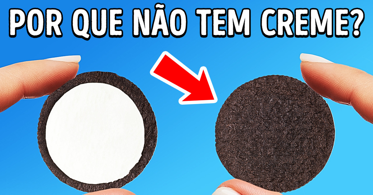 Por que o creme da Oreo sempre fica de um lado após abrir o biscoito? Por que o creme da Oreo sempre fica de um lado após abrir o biscoito?