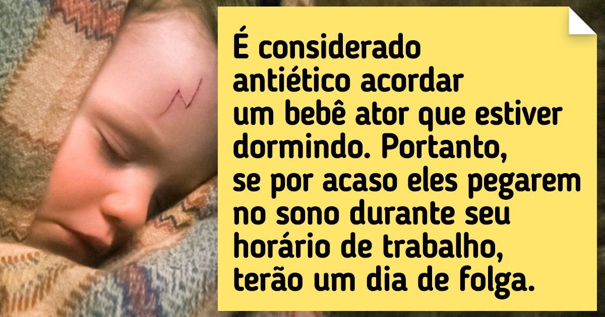 10 Fatos que muitos não conheciam sobre o trabalho com atores mirins 10 Fatos que muitos não conheciam sobre o trabalho com atores mirins