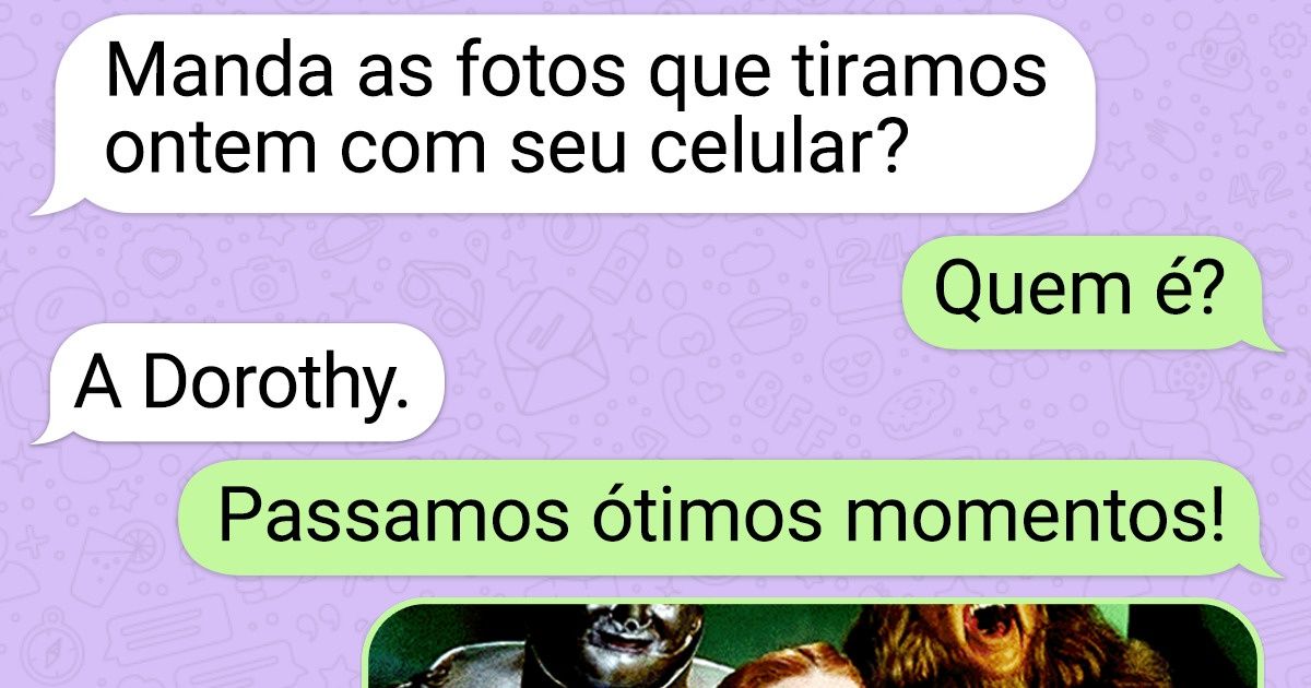 12 Mensagens de texto enviadas para o número errado que terminaram de forma inesperada 12 Mensagens de texto enviadas para o número errado que terminaram de forma inesperada