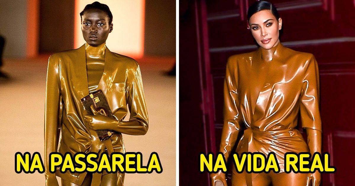 17 Trajes de tirar o fôlego das passarelas que ficaram diferentes quando usados por celebridades na vida real