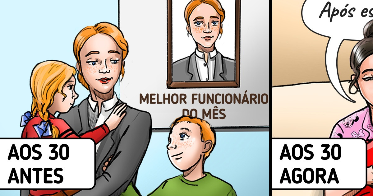 14 Ilustrações retratam como, para os pais, a geração atual parece viver em outro mundo