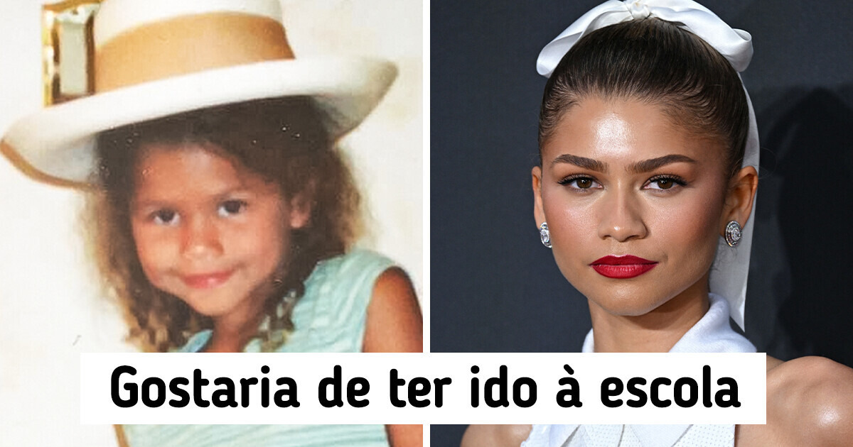 "Me senti como se tivesse sido empurrada para uma posição adulta demais": Zendaya discute o impacto de crescer sob os holofotes em sua vida pessoal