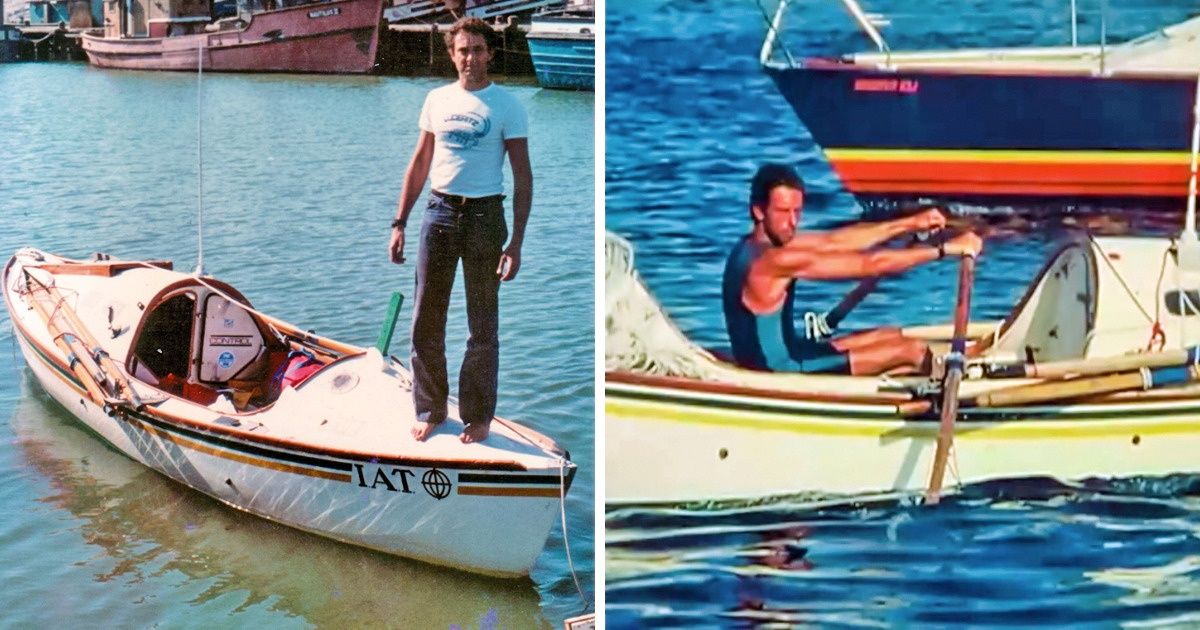 A fantástica história do brasileiro que atravessou um oceano a remo A fantástica história do brasileiro que atravessou um oceano a remo