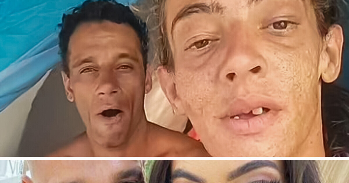 Casal em situação de rua tem mudança no visual surpreendente com a ajuda da internet