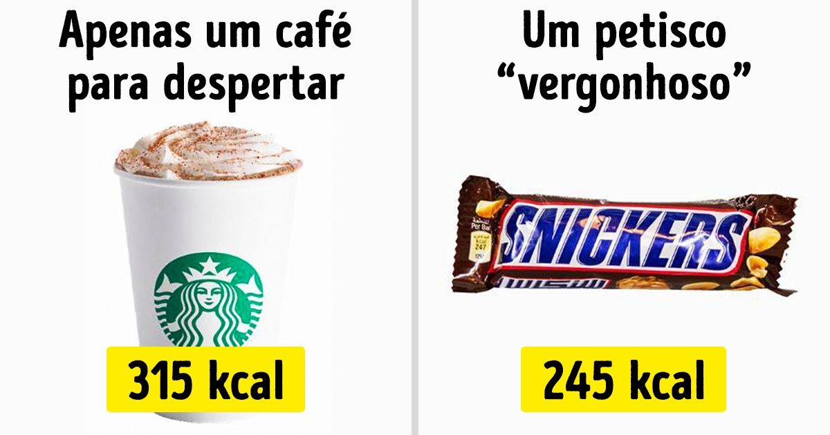 19 fotos que destroem os mitos sobre a alimentação “saudável”