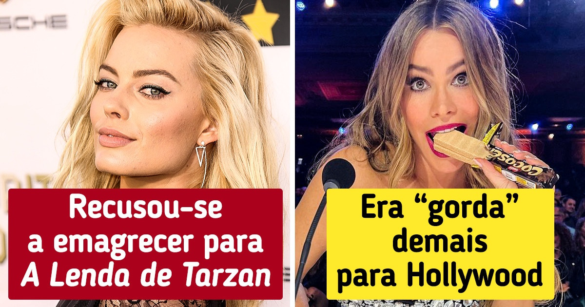 12 Famosas que rejeitaram a ideia de submeter seus corpos aos padrões de beleza, mesmo em nome do trabalho 12 Famosas que rejeitaram a ideia de submeter seus corpos aos padrões de beleza, mesmo em nome do trabalho