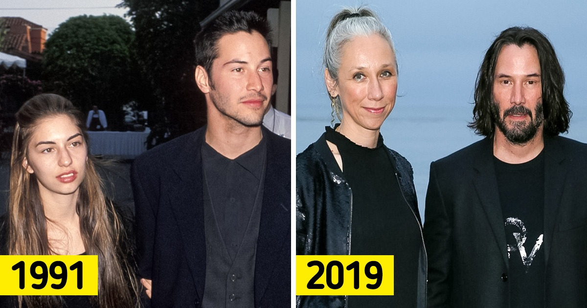 A vida amorosa de Keanu Reeves prova nunca ser tarde para encontrar a pessoa certa