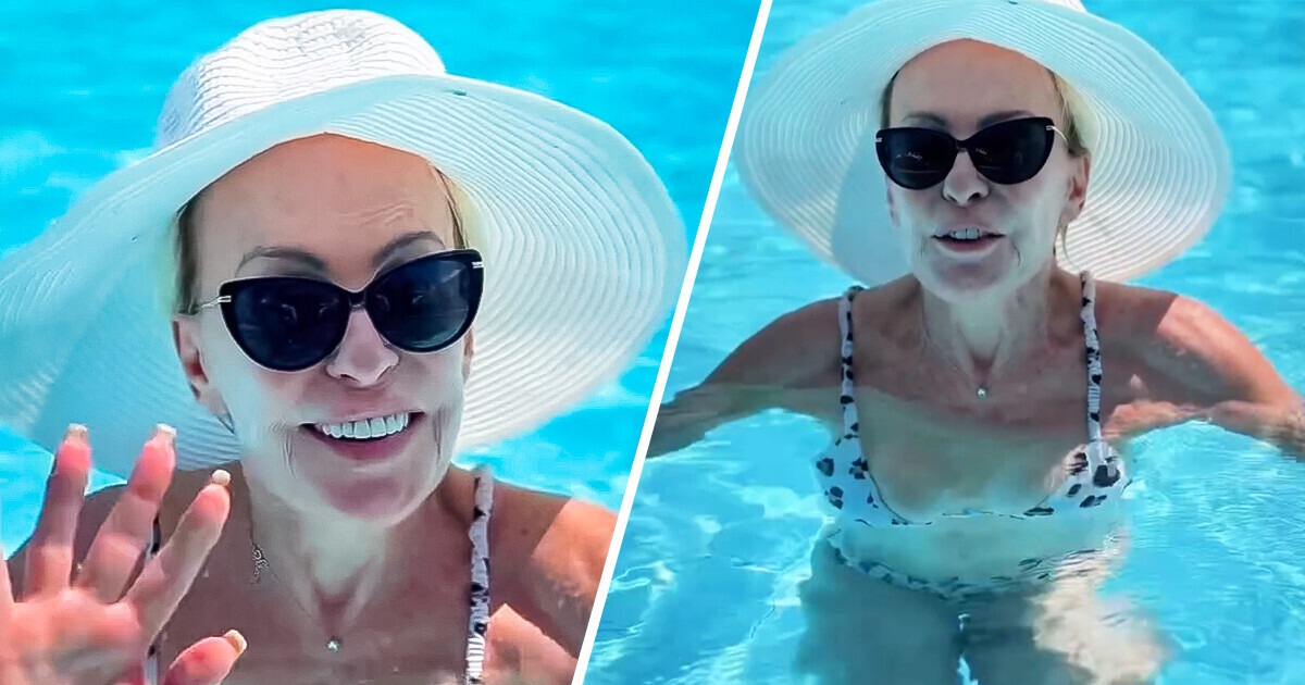 Aos 74 anos, Ana Maria Braga surpreende de biquíni e namorado 20 anos mais novo