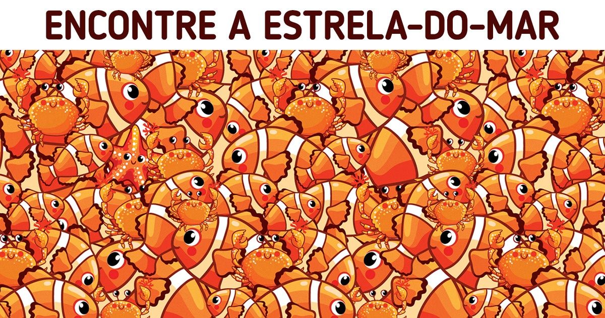 Teste: Verifique sua acuidade visual procurando os infiltrados em 20 imagens