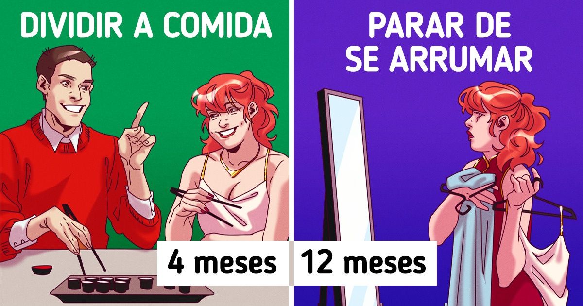 Saiba quanto tempo homens e mulheres levam para dar cada passo em um relacionamento Saiba quanto tempo homens e mulheres levam para dar cada passo em um relacionamento