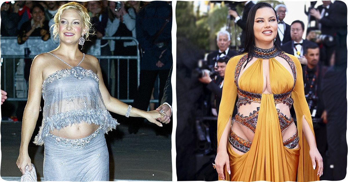 15 Celebridades que rejeitaram vestidos largos e criaram um estilo único na gravidez