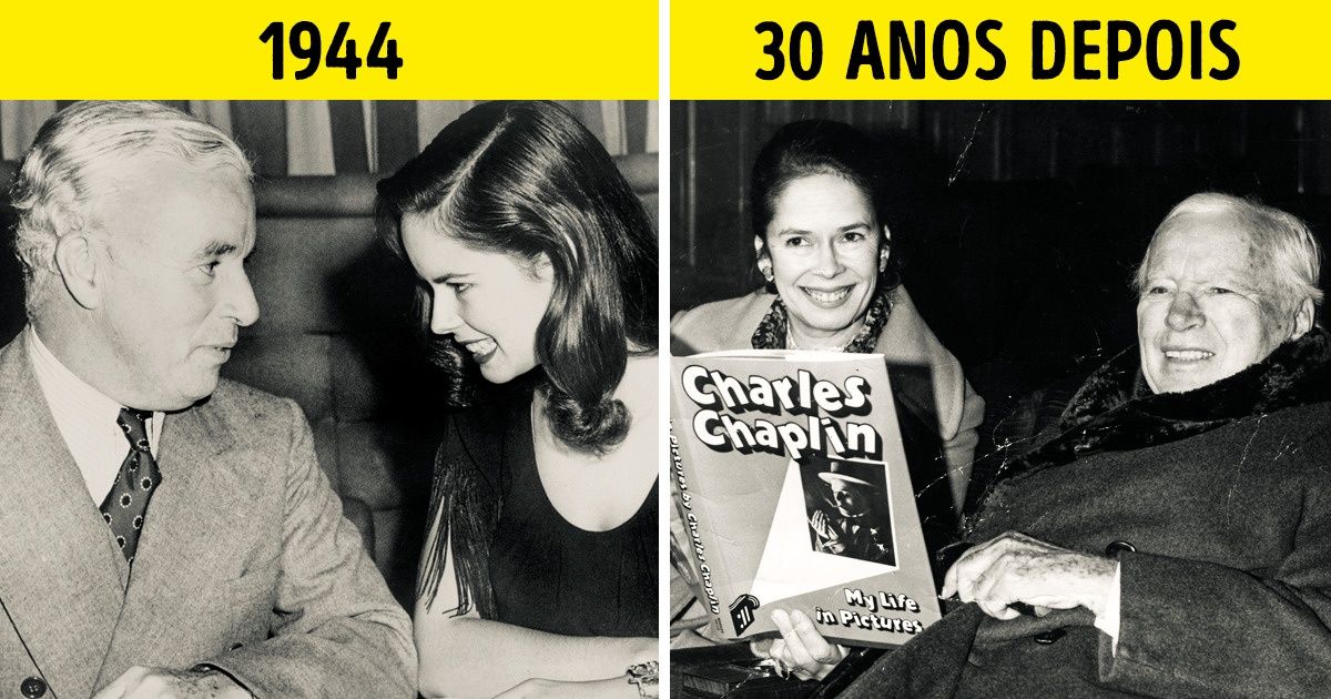 A história de amor de Charles Chaplin e Oona O’Neill, uma união que a diferença de 36 anos de idade não conseguiu separar