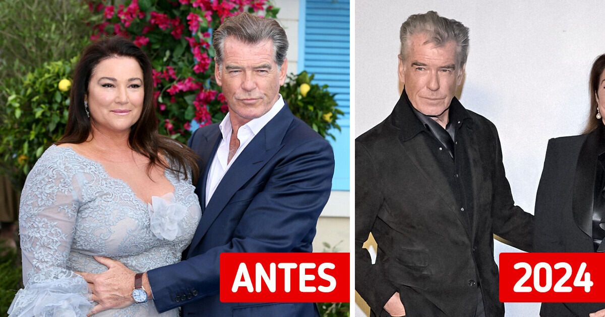 Esposa de Pierce Brosnan impressiona com seu visual em sua última aparição Esposa de Pierce Brosnan impressiona com seu visual em sua última aparição