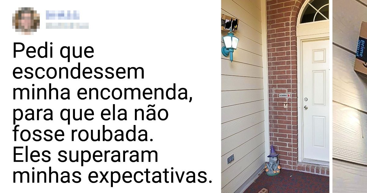 16 Internautas que tiveram pequenas surpresas na hora de receber suas encomendas