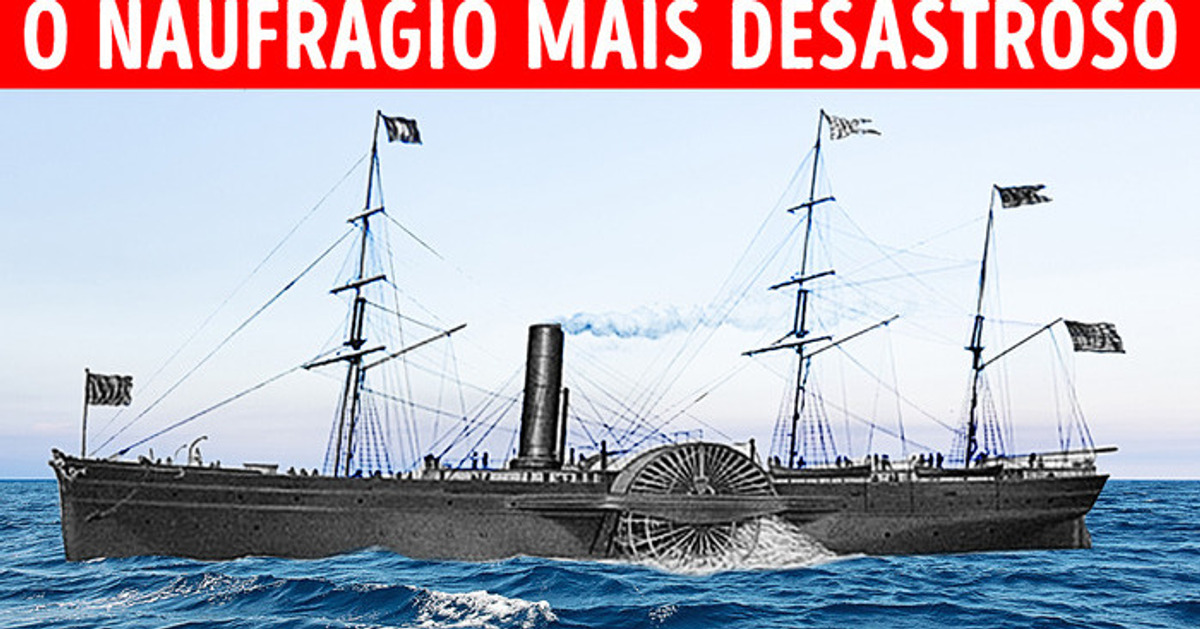 O terrível naufrágio que não foi do Titanic || SS Arctic O terrível naufrágio que não foi do Titanic || SS Arctic