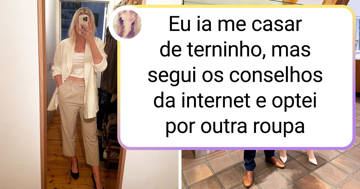 15 Noivas que se deram bem na preparação para um casamento inusitado