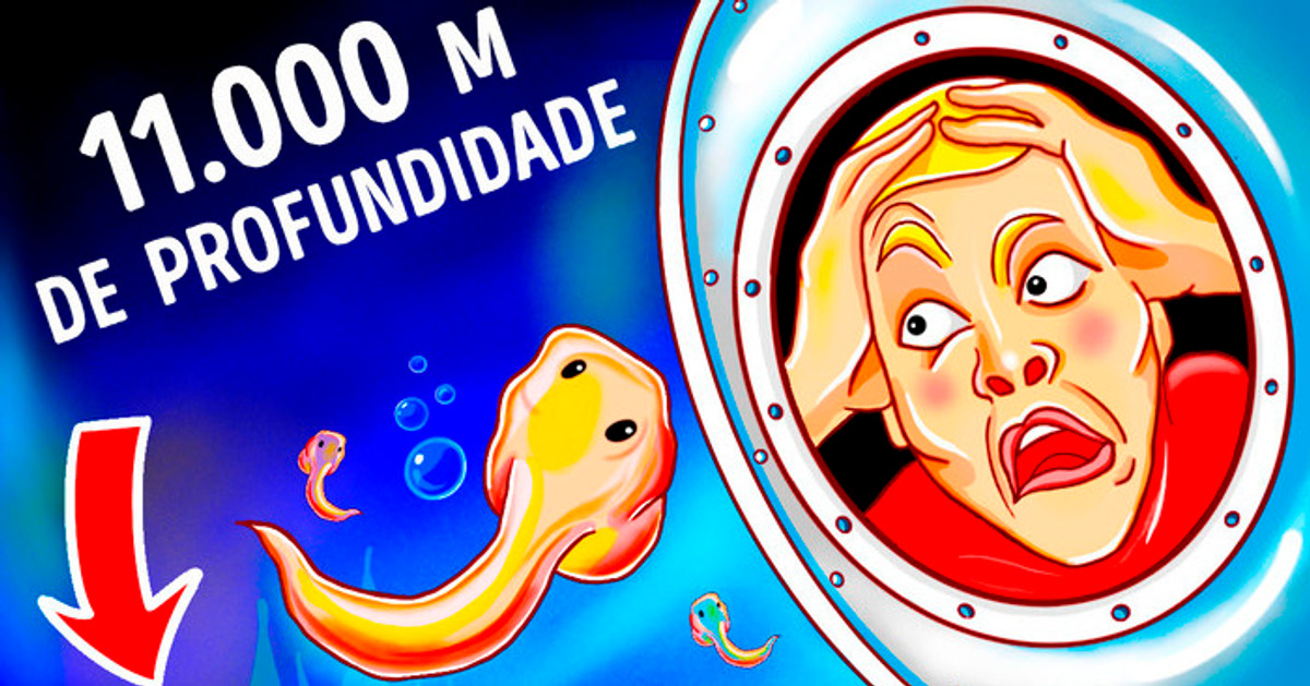 O que acontece com o seu corpo no fundo da Fossa das Marianas?