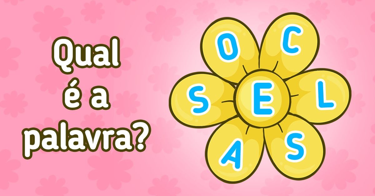 Teste: Atreva-se a encontrar as 20 palavras que escondemos nestas flores Teste: Atreva-se a encontrar as 20 palavras que escondemos nestas flores