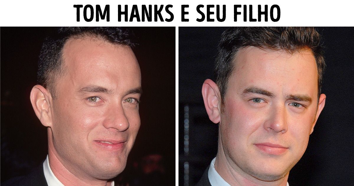 13 Celebridades comparadas com os filhos na mesma idade (como são parecidos)