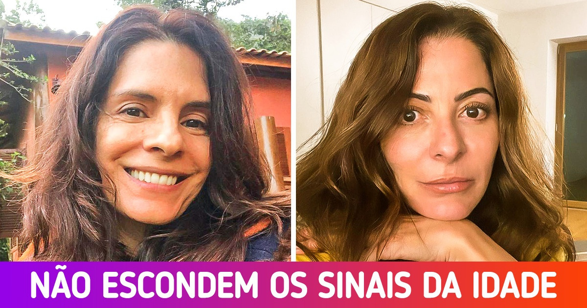 16 Famosas mostram que é possível viver com plenitude depois dos 50