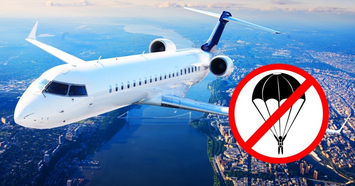 Por que os aviões não têm paraquedas para acidentes? Por que os aviões não têm paraquedas para acidentes?