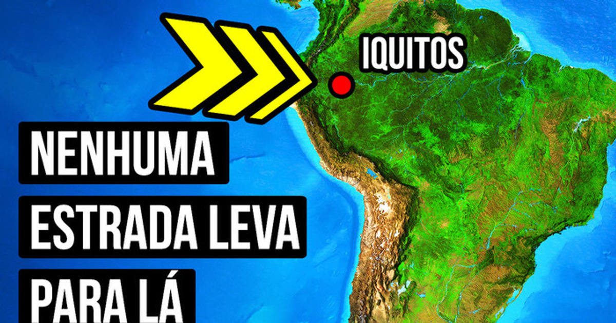 A maior cidade do mundo onde ninguém consegue chegar dirigindo
