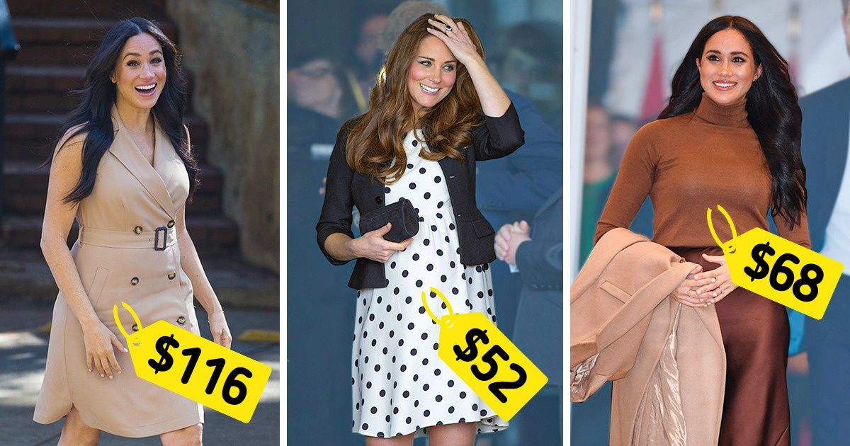 17 Looks de Meghan e Kate que mostram que o estilo não depende do preço 17 Looks de Meghan e Kate que mostram que o estilo não depende do preço