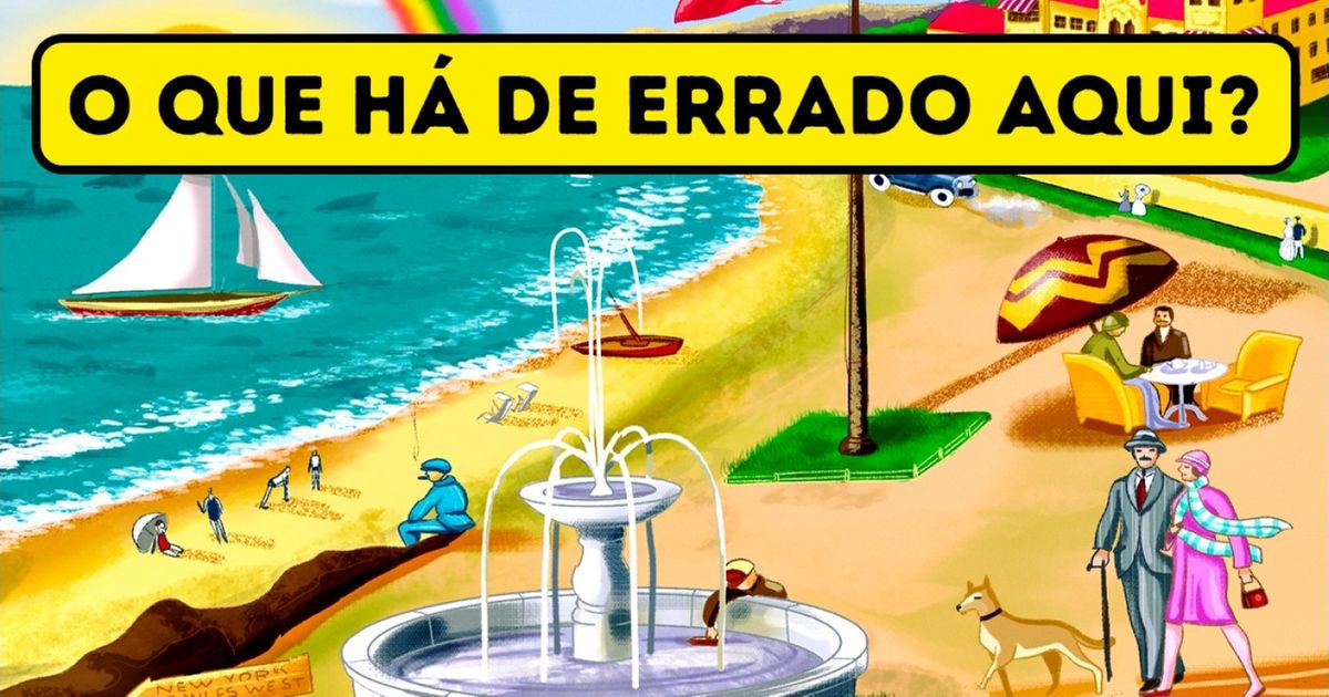 Encontrar todos os erros científicos nesta imagem Encontrar todos os erros científicos nesta imagem