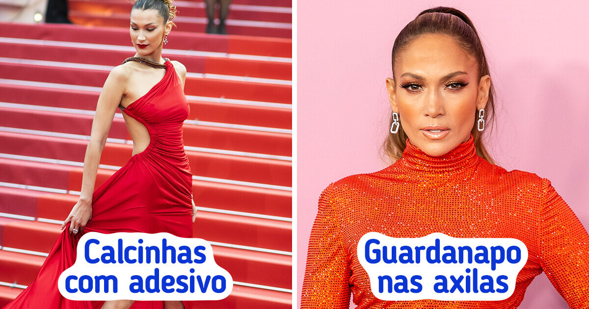 13 Segredos do tapete vermelho — como as estrelas aparecem impecáveis nas fotos sem o photoshop