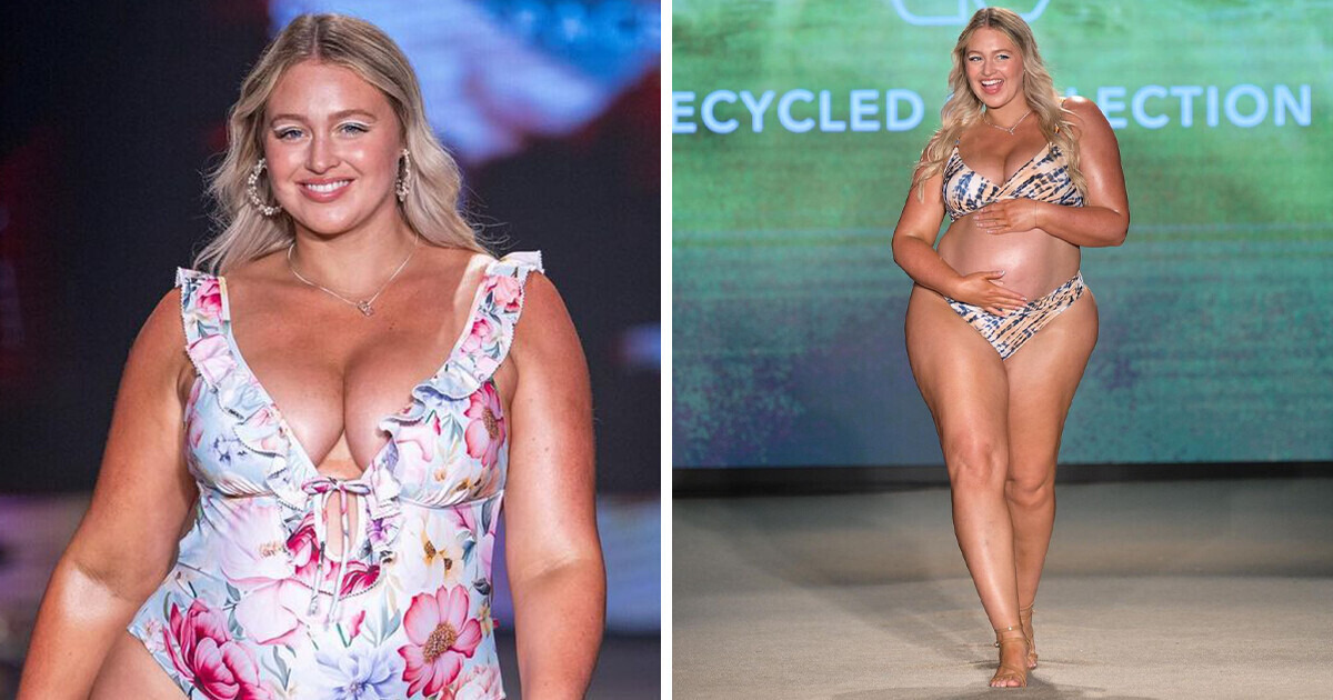 Iskra Lawrence responde aos críticos com desempenho deslumbrante na Semana de Moda Praia de Miami