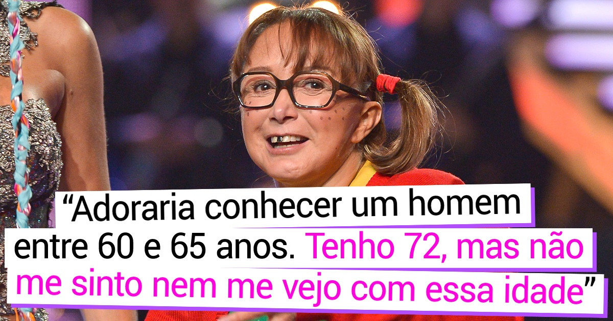 A icônica atriz que interpretava a Chiquinha deixa de lado o mundo da atuação, mas ainda busca um novo amor