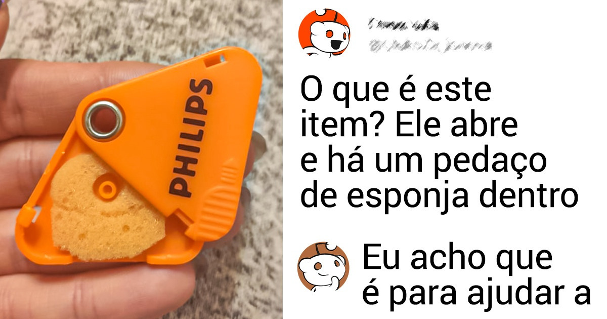 20+ Internautas que precisaram de ajuda da rede para decifrar os objetos que tinham em casa