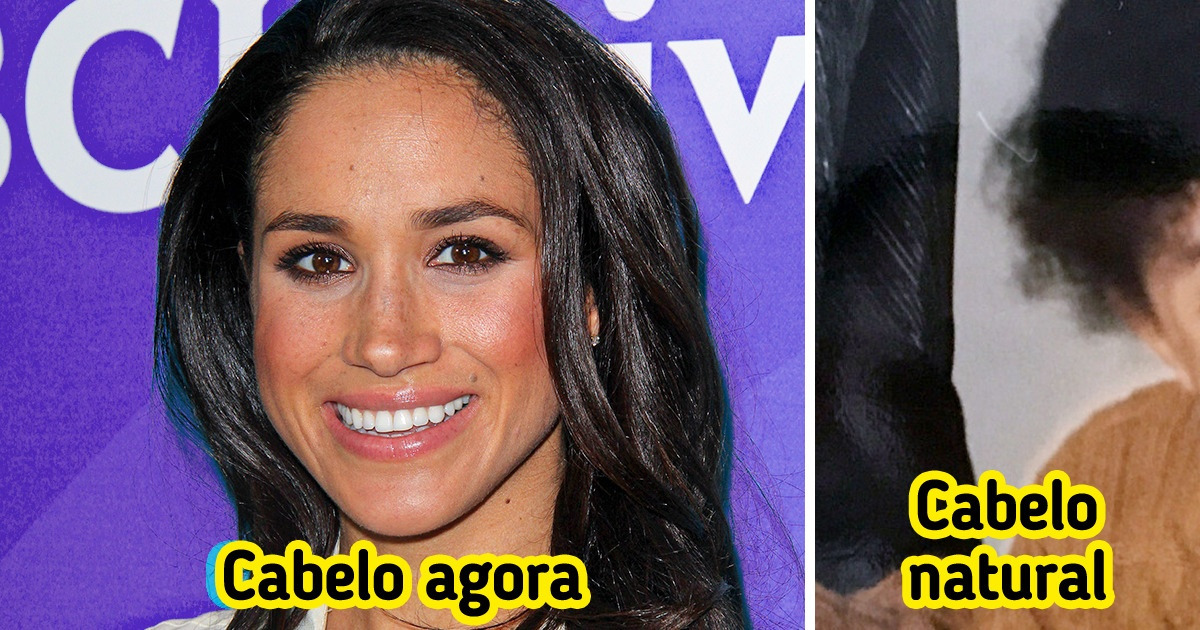 Confira como era o cabelo natural de algumas famosas Confira como era o cabelo natural de algumas famosas