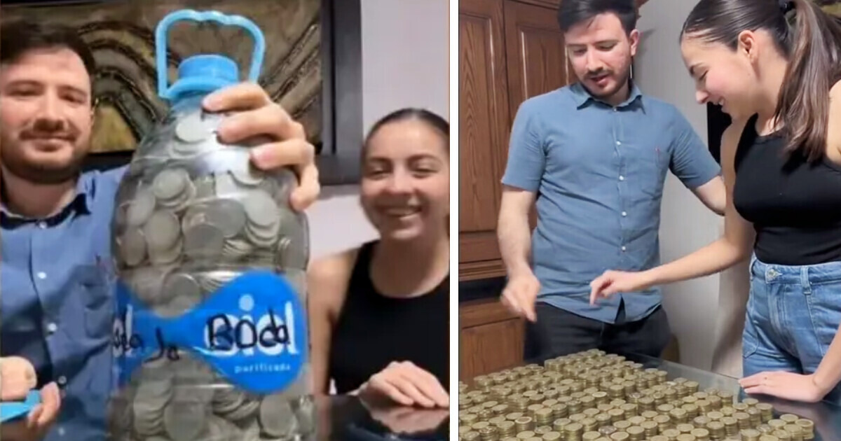 Mãe surpreende filho com presente inesperado para o casamento: um galão de moedas revela uma história emocionante Mãe surpreende filho com presente inesperado para o casamento: um galão de moedas revela uma história emocionante