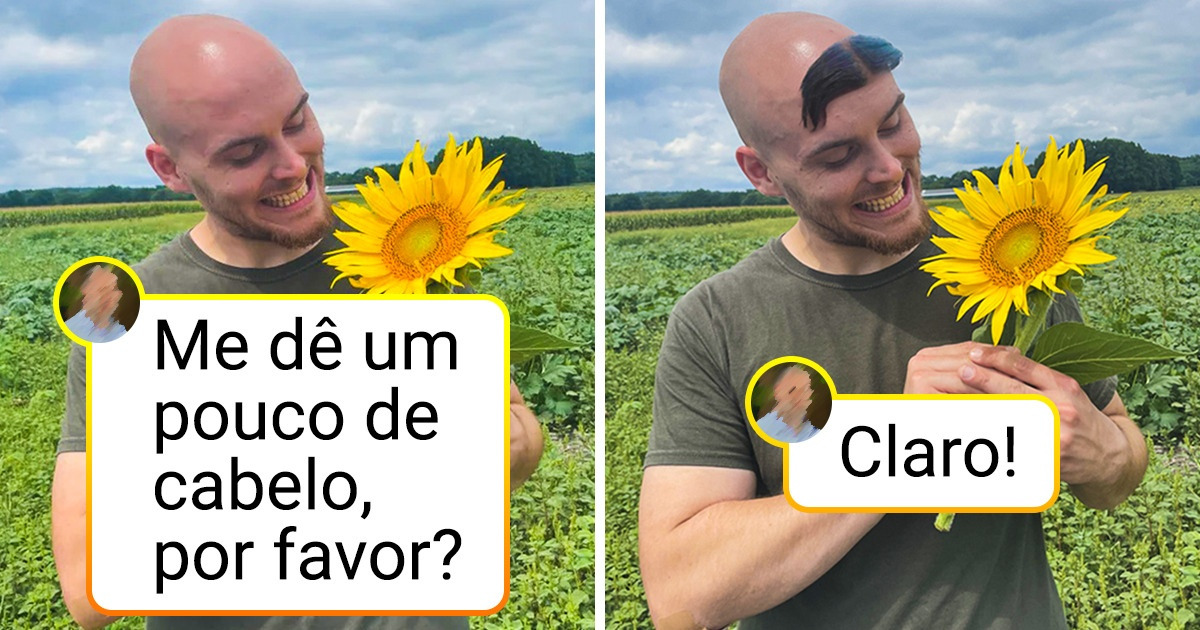18 Pessoas pediram ajuda na edição de suas fotos e receberam imagens para lá de engraçadas