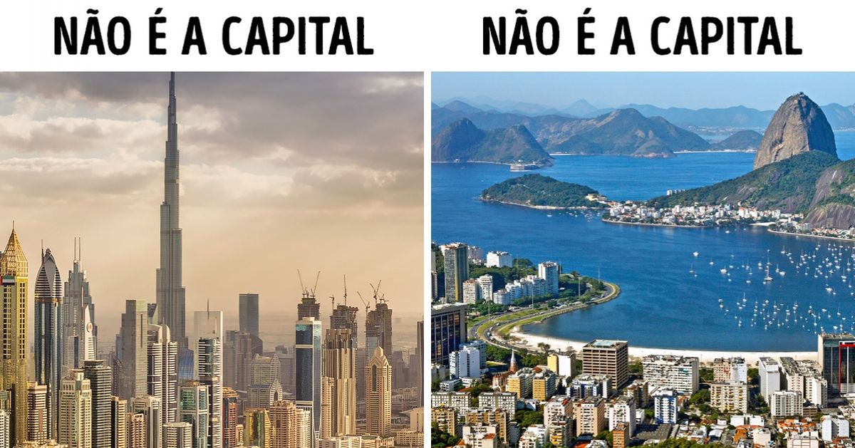 Capitais No Mundo Facil