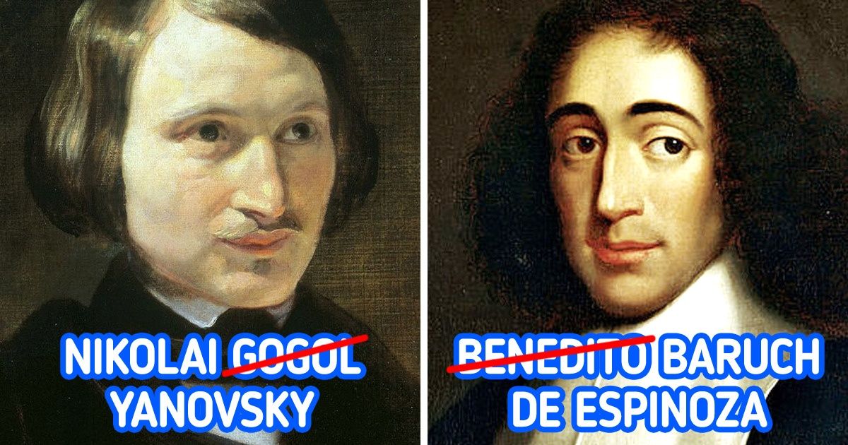 13 Pessoas ilustres cujos verdadeiros nomes você provavelmente não conhecia 13 Pessoas ilustres cujos verdadeiros nomes você provavelmente não conhecia