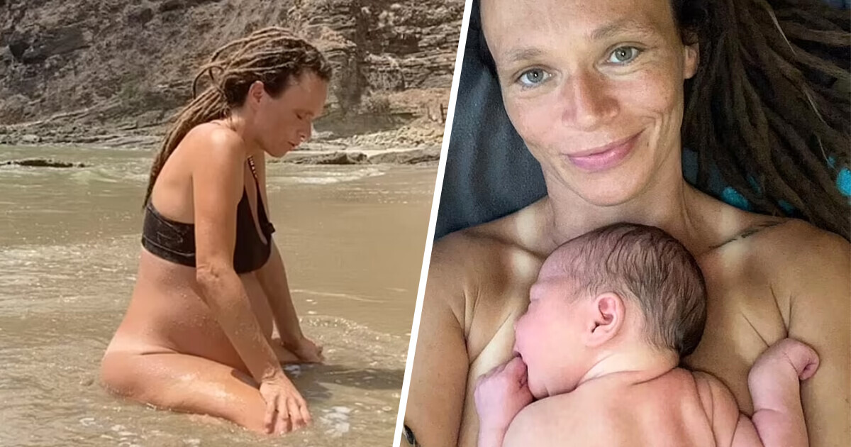 Essa mulher escolheu dar à luz no oceano e revela como foi a experiência