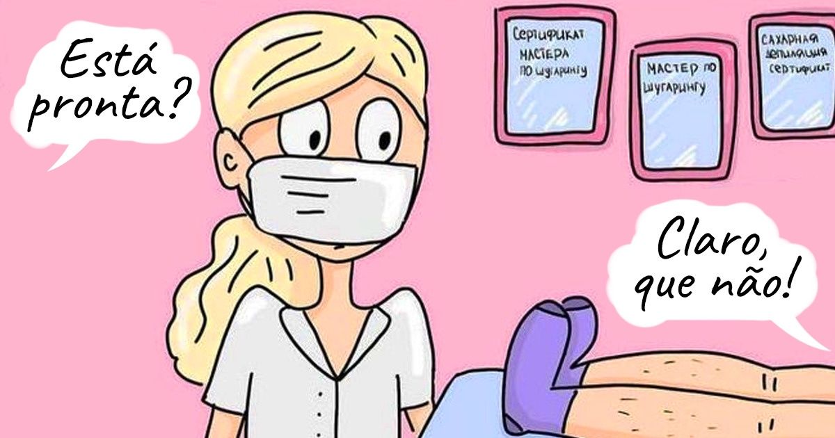 Artista desenha quadrinhos engraçados sobre seu trabalho em um salão de beleza (e pudemos nos relacionar com muitos deles)