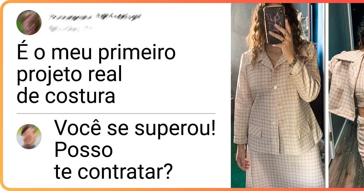 20 Pessoas que são mestres em transformar roupas antigas em peças estilosas