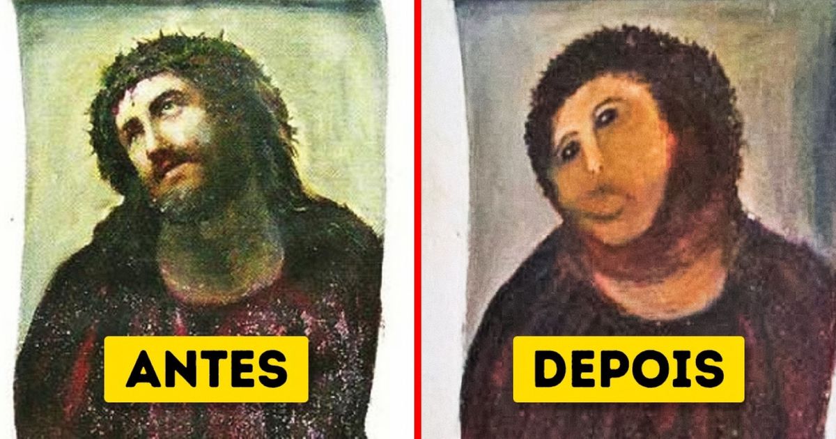 8 Erros de restauradores que se tornaram famosos / Incrível 8 Erros de restauradores que se tornaram famosos / Incrível