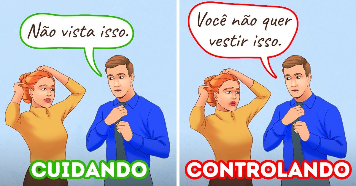 8 Sinais de que seu “atencioso” parceiro está, na verdade, te controlando