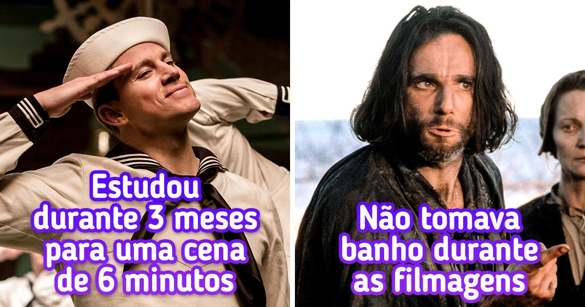 13 Provas de que atuar pode ser muito mais difícil do que aparenta