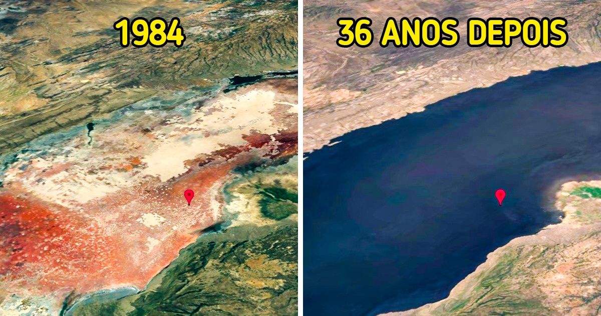 20+ Imagens que mostram como nosso Planeta mudou nas últimas décadas 20+ Imagens que mostram como nosso Planeta mudou nas últimas décadas