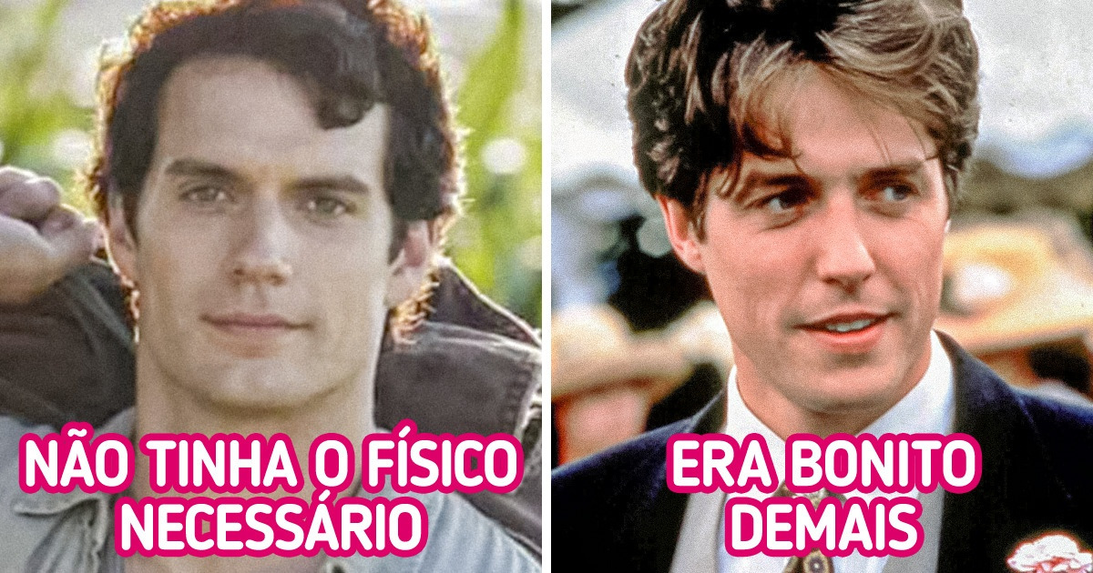 12 Atores que quase perderam o papel que desejavam por serem “bonitos demais” ou o contrário 12 Atores que quase perderam o papel que desejavam por serem “bonitos demais” ou o contrário