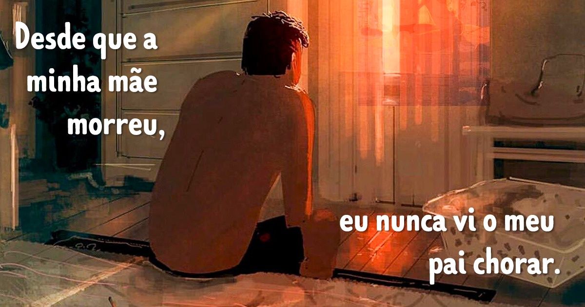 Ilustrações super comoventes sobre a vida de um pai solteiro