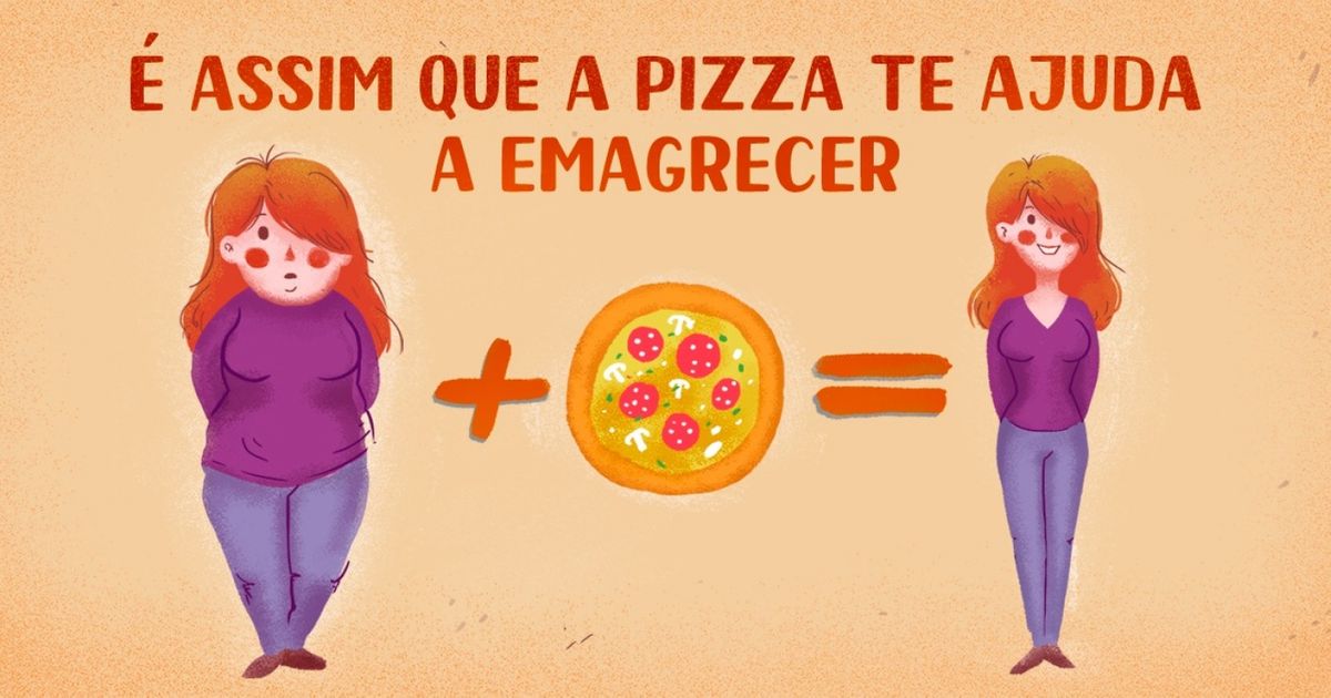 Pizza ajuda a emagrecer