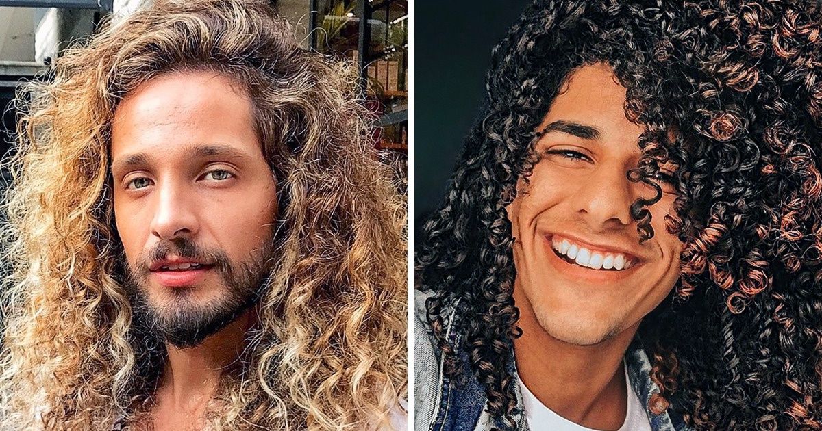 20+ Fotos para mostrar que homens também podem ter lindos cabelos cacheados 20+ Fotos para mostrar que homens também podem ter lindos cabelos cacheados